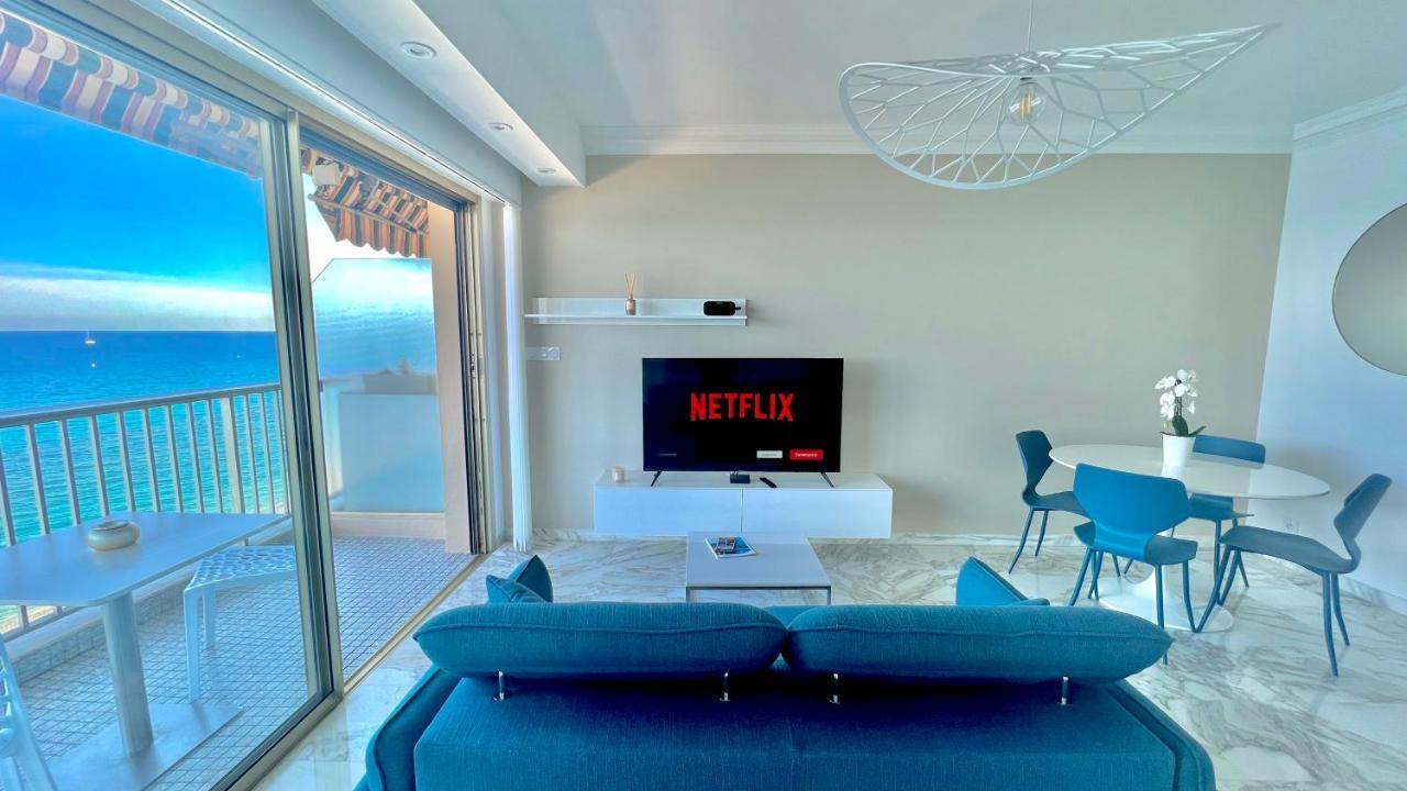 Seaviews By Jenni Menton, La Suite, Superbe Front De Mer, Top Emplacement Avec Terrasse Et Parking! Exteriör bild